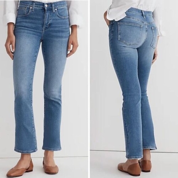 Madewell Mid Rise Kick Out Jeans Size 30 - Picture 13 of 13